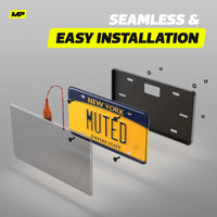 Blackout License Plate Cover