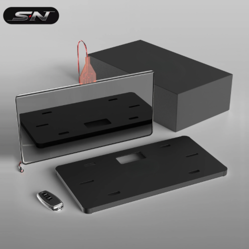 Blackout License Plate Cover