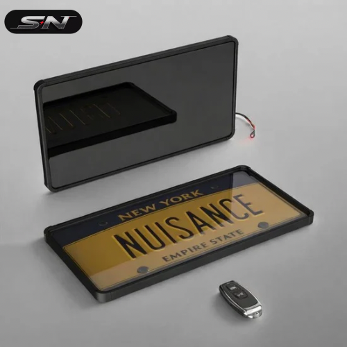 Blackout License Plate Cover