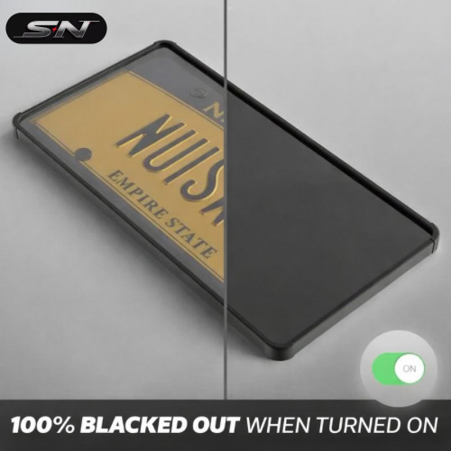 Blackout License Plate Cover