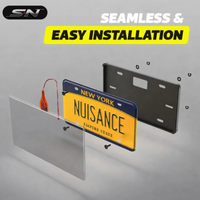 Blackout License Plate Cover